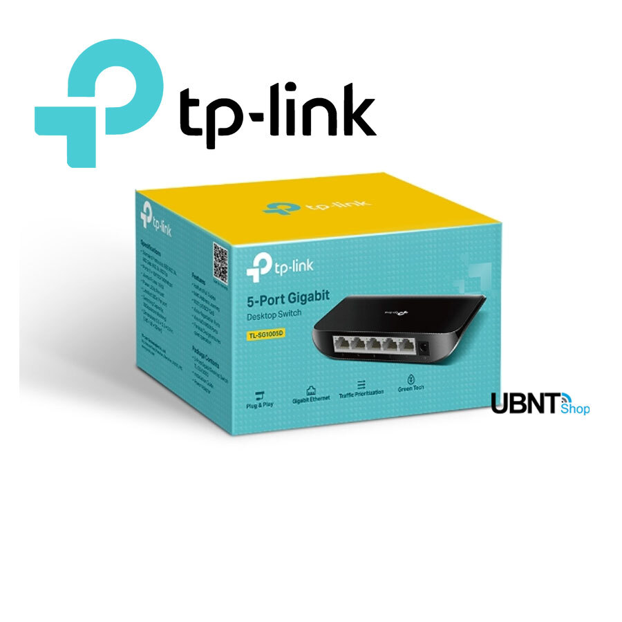 5-port Desktop Gigabit Switch, 5 10/100/1000M RJ45 ports TP-LINK