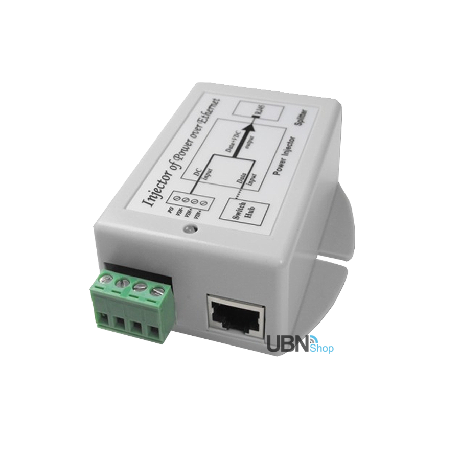 POE-SPLT-2424AC-G | Gigabit PoE Splitter/Voltage Converter, 18-36V PoE  Input, 24VAC and Data Output, 40W