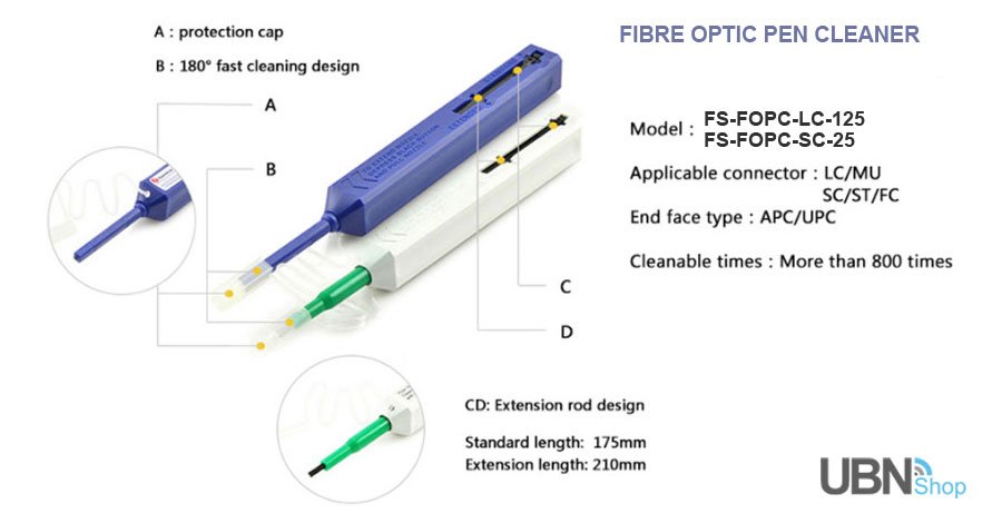 Fibre Optic Pen Cleaner LC 1.25
