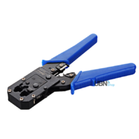 RJ11/RJ45 Network and Telephone Cable Crimping Tool with Cable Stripper