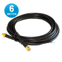 SMA Extension Cable Low Loss, Male to Female 6 Meter