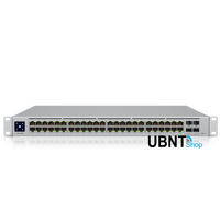 UniFi 48 Port Gigabit Switch Gen2, 802.3bt PoE, Layer3 Features and SFP+