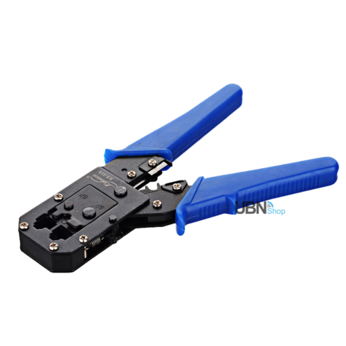 RJ11/RJ45 Network and Telephone Cable Crimping Tool with Cable Stripper