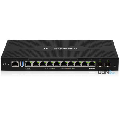 EdgeRouter 12-Port, with PoE Passthrough 2SFP