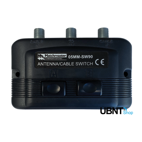 TV and Satellite RF Selector Switch by Matchmaster