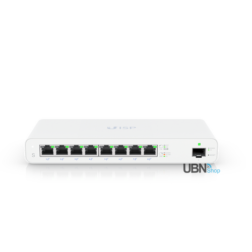 UISP Switch Gigabit PoE switch for MicroPoP applications | UISP-S-8-POE ...