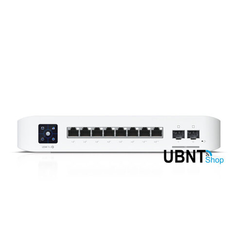 Ubiquiti UniFi Professional 8 port PoE Gigabit Switch , Layer 3 Switch With PoE+ And PoE++ Output,SFP+